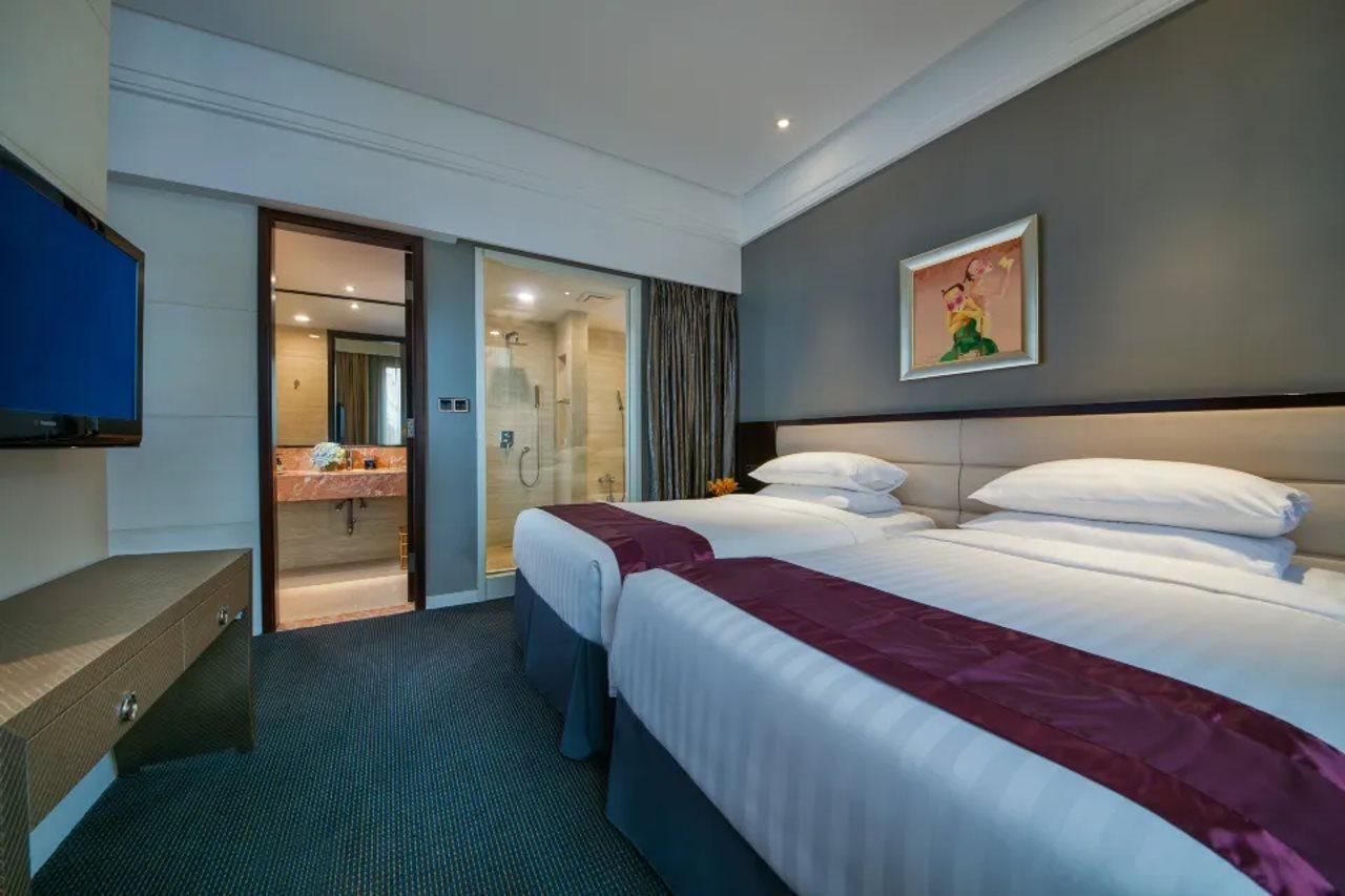 Shanghai New Century Manju Hotel Luoshan @Sniec מראה חיצוני תמונה